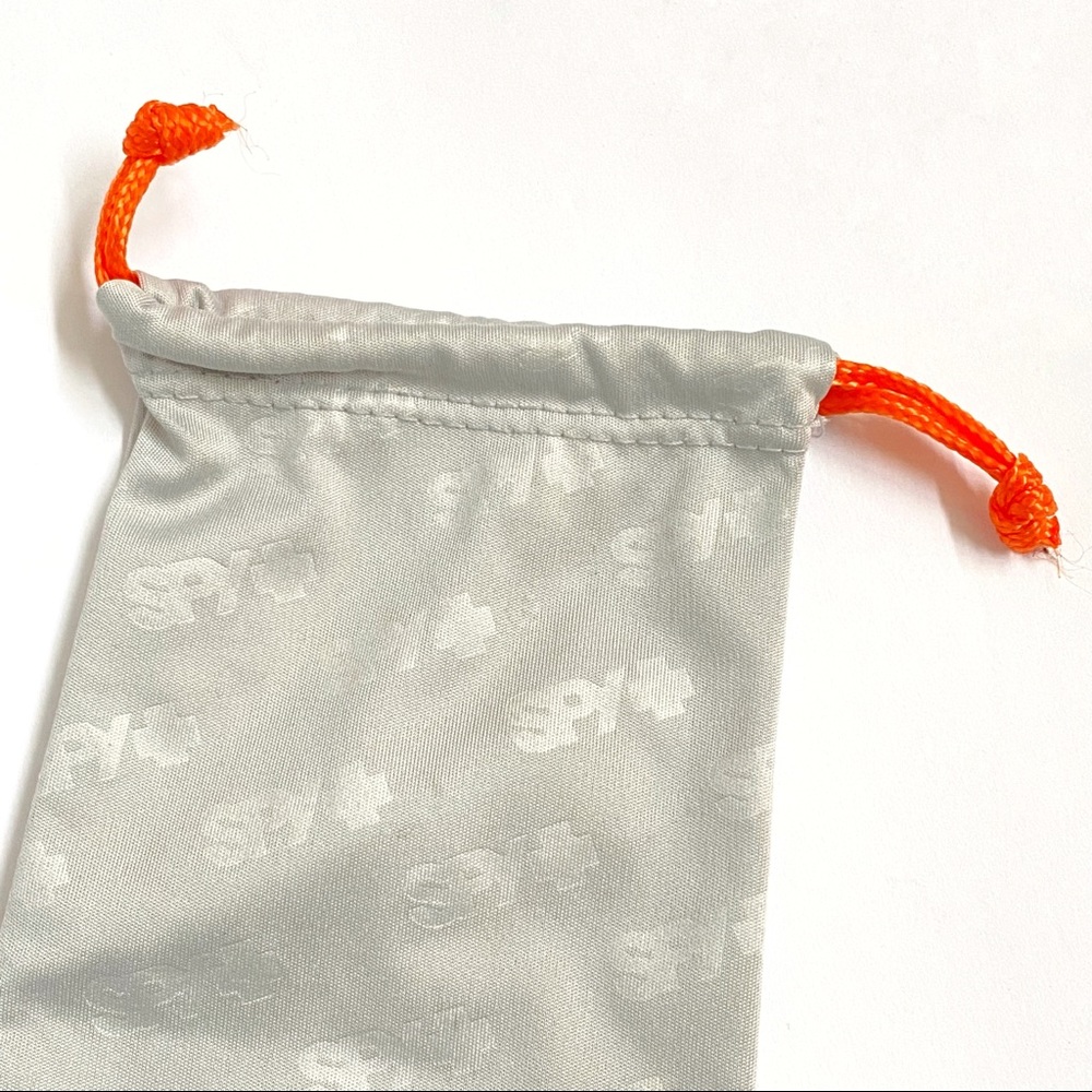 SPY eyeglasses sunglasses gray soft drawstring case - Picture 2 of 4